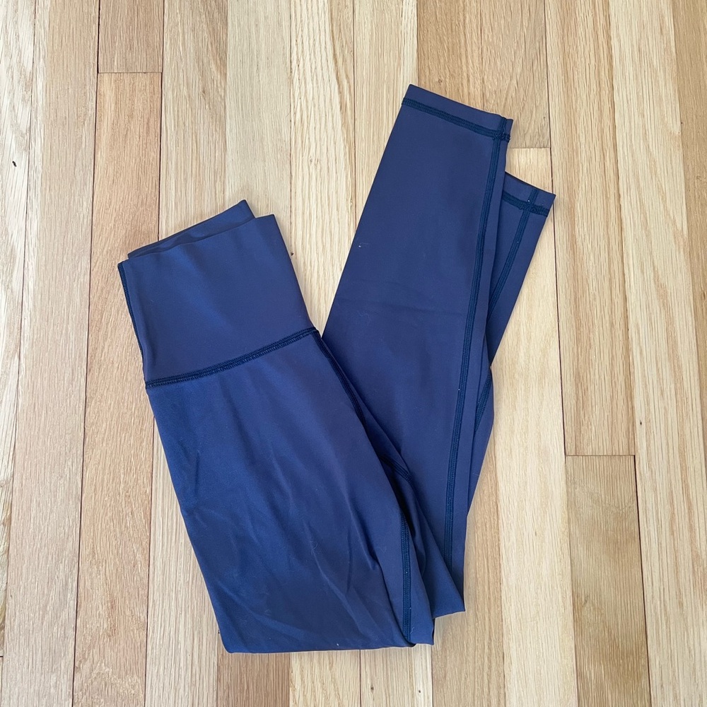 Aerie 7/8 Navy Leggings